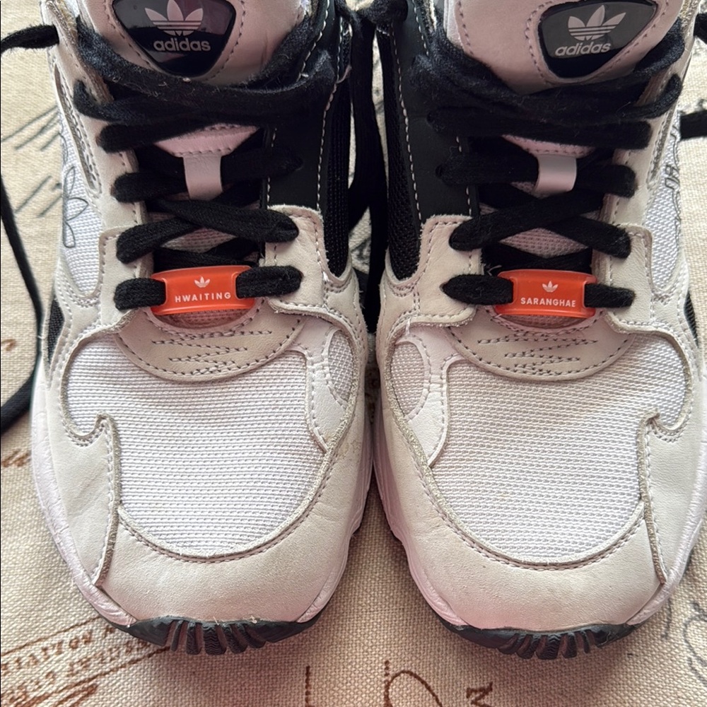 Adidas White and Black Sneakers - Picture 7 of 9